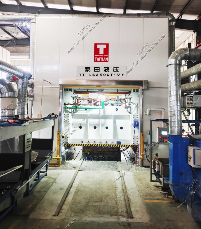 2500T SMC vormt hydraulische pers voor auto-interieuronderdelen